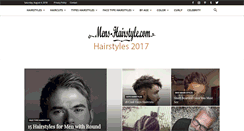 Desktop Screenshot of mens-hairstyle.com